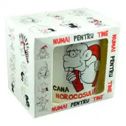 Cana ceramica 300 ml "Cana Norocosului", in cutie decorativa - Funny Mug