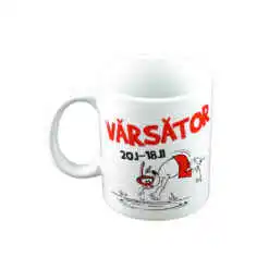 Alternative view of Cana ceramica 300 ml Zodiac "Varsator" in cutie decorativa