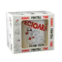 Cana ceramica 300 ml Zodiac "Fecioara", in cutie decorativa