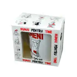 Cana ceramica 300 ml Zodiac "Gemeni" in cutie decorativa