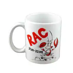 Alternative view of Cana ceramica 300 ml Zodiac "Rac" in cutie decorativa