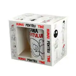 Cana ceramica 300 ml "Cana Piratului", in cutie decorativa - Funny Mug