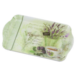 Tava servire din plastic Lavanda romantic 31x14 CM