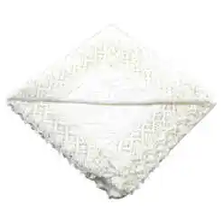 Fata de masa traditionala din bumbac 75x75 CM Alb