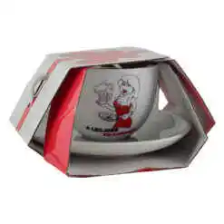 Alternative view of Ceasca cu farfurie din ceramica "A legjobb felesegnek"