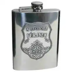 Plosca din inox 210 ml "A legjobb Ferjnek"