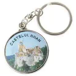 Alternative view of Breloc din metal "Castelul Bran" cu calendar Eternety, 4.5 CM