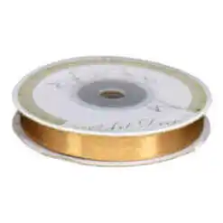 Rola panglica satin Bej 10 mm x 25 m, Art Deco