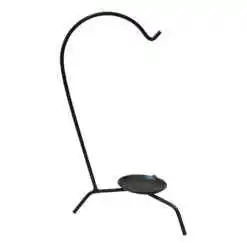 Suport pentru ceaun de servit 30 CM - Negru