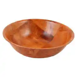 Alternative view of Salatiera din bambus 15x4 CM, patrat/rotund