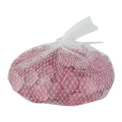 Pietre decorative din sticla Roz transparent - 500 gr