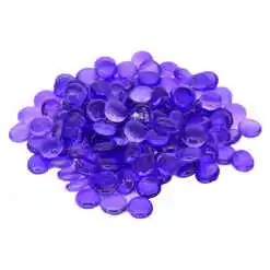 Pietre de sticla decorative Mov - 500 gr