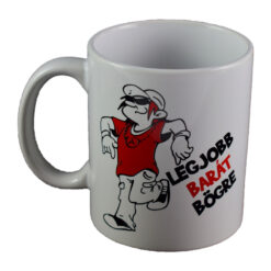 Cana ceramica 300 ml "Legjobba barat bogre", in cutie decorativa - Funny Mug