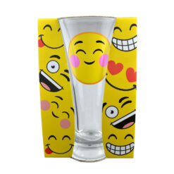 Pahar bere din sticla, Emotes Smile