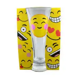 Pahar bere din sticla, Emotes Smile