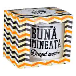 Alternative view of Cana ceramica Boss Mug 300 ml "Buna dimineata dragul meu!", in cutie decorativa