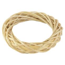 Coroana pentru decor din rachita 25 CM - Natur