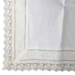 Fata de masa din bumbac 50x150 CM, runner, cu broderie