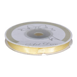 Rola panglica satin Nisipiu 6 mm x 25 m, Art Deco