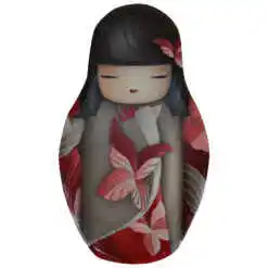 Alternative view of Magnet de frigider din ceramica 5x9 CM - Matrioska