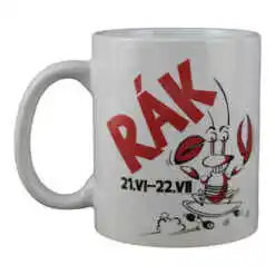 Cana ceramica Zodiac "Rak" 300 ml, in cutie decorativa