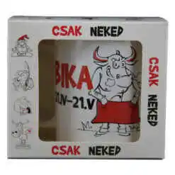 Alternative view of Cana ceramica Zodiac "Bika" 300 ml, in cutie decorativa