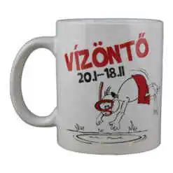 Cana ceramica Zodiac "Vizonto" 300 ml, in cutie decorativa