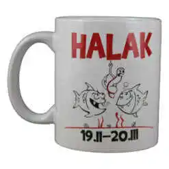 Cana ceramica Zodiac "Halak" 300 ml, in cutie decorativa