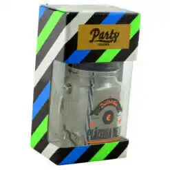 Alternative view of Cana cu paie tip borcan 450 ml - " Distractia e placerea mea!"