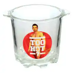 Frapiera gheata din sticla in cutie decorativa - Too Hot Man