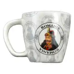 Alternative view of Magnet de frigider din ceramica Cana, Romania/Vlad Tepes 8 CM