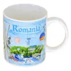 Cana realizata din ceramica - Design Romania & Black Sea (Tip 1)