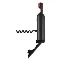 Tirbuson realizat din metal si plastic in forma de sticla