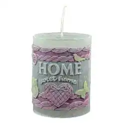 Alternative view of Lumanare decorativa cilindrica - Design Home