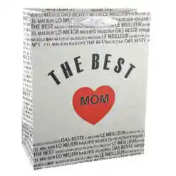 Alternative view of Punga cadou din hartie laminata 26x32 CM - A legjobb anya/The best mom