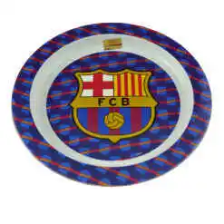 Farfurie intinsa din plastic FC Barcelona 22 CM