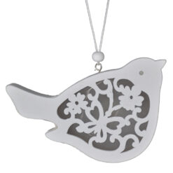 Decoratiune de agatat cu led din lemn - Design Pasare