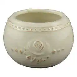 Ghiveci din ceramica cu trandafir 9x7 CM