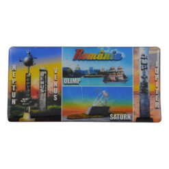 Magnet frigider din plastic Marea Neagra/Romania 11x5.5 CM