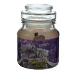 Lumanare parfumata in sticluta - Aroma de lavanda