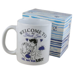 Cana ceramica 300 ml "Cel mai bun iubit", in cutie decorativa - Black Sea