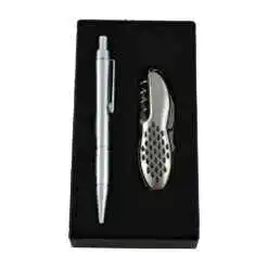 Set cadou barbati - Pix si Briceag multifunctional