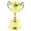 Cupa aurie din plastic 12x20 CM