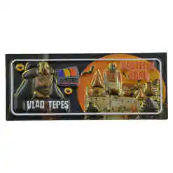 Magnet frigider din plastic, Castelul Bran/Vlad Tepes, 12x5 CM