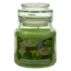Alternative view of Lumanare parfumata in borcan cu capac cu aroma de Matcha Green Tea si Citrus Green Tea - Design Green Tea