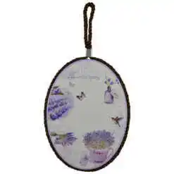 Suport pentru oale din ceramica - Lavanda Casuta - Cu Agatatoare - 2 modele