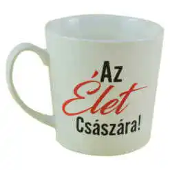 Alternative view of Cana You are the best din ceramica 480 ml "Az elet csaszara"
