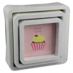 Alternative view of Rama foto colaj - Dim poza 16x16 cm, 13x13 cm, 11x11 cm - Design Set rame pentru 3 fotografii