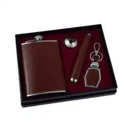 Alternative view of Set cadou 4 accesorii pentru barbati - Design elegant - 2 culori