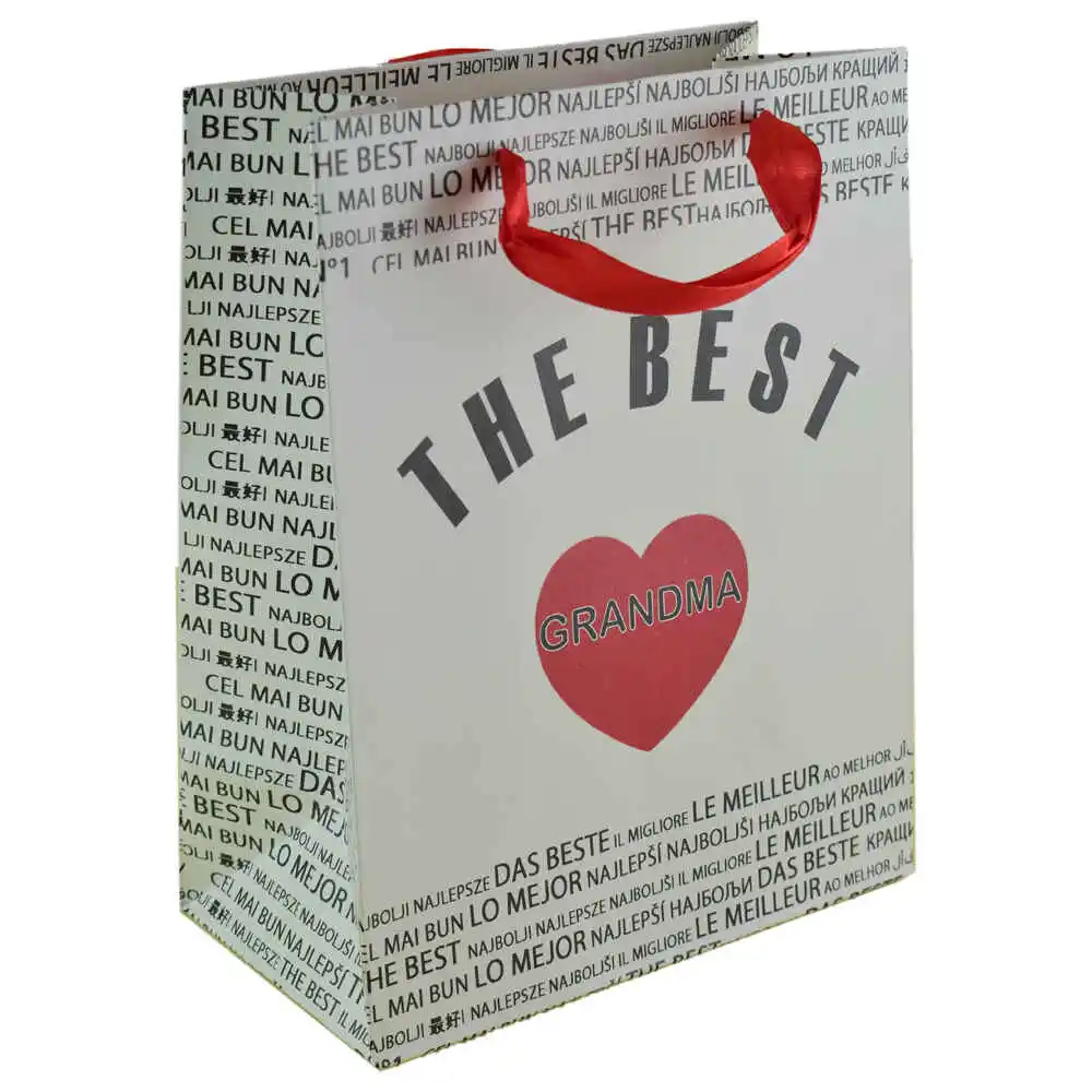 Punga cadou din hartie 18x23 CM, A legjobb Mama/The best Grandma - imagine 6